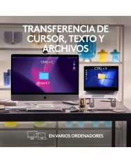 RATON LOGITECH MX MASTER 3S WIRELESS 8000DPI 7 BOTONES WHITE