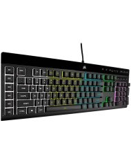 TECLADO GAMING CORSAIR K55 PRO USB ICUE RGB BLACK + REPOSAMUÑECA