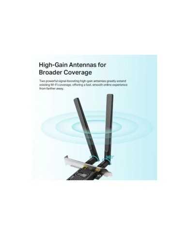 WIRELESS ADAPTADOR PCIE TP-LINK ARCHER TX20E DUAL BAND AX1800 WIFI6 BT 5.2