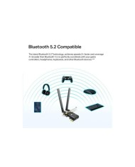 WIRELESS ADAPTADOR PCIE TP-LINK ARCHER TX20E DUAL BAND AX1800 WIFI6 BT 5.2