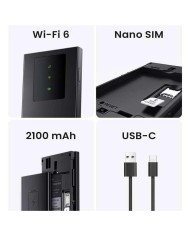 WIRELESS ROUTER PORTABLE TENDA WIFI 4G LTE 150MBPS V4.0 WIRELESS ROUTER PORTABLE TENDA WIFI 4G LTE 150MBPS V4.0