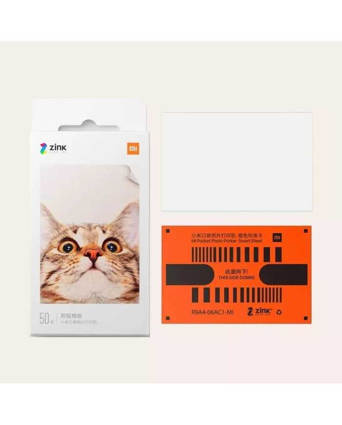 PAPEL FOTOGRAFICO XIAOMI MI PORTABLE PHOTO PRINTER PAPER 5 X 7.6 20HOJAS PAPEL FOTOGRAFICO XIAOMI MI PORTABLE PHOTO PRINTER PAPER 5 X 7.6 20HOJAS