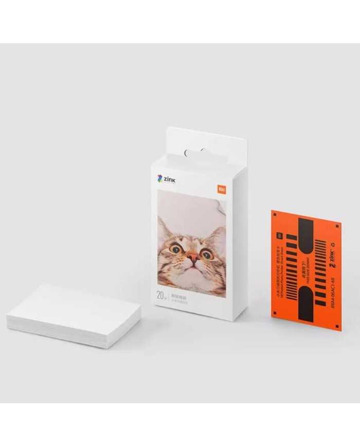 PAPEL FOTOGRAFICO XIAOMI MI PORTABLE PHOTO PRINTER PAPER 5 X 7.6 20HOJAS PAPEL FOTOGRAFICO XIAOMI MI PORTABLE PHOTO PRINTER PAPER 5 X 7.6 20HOJAS