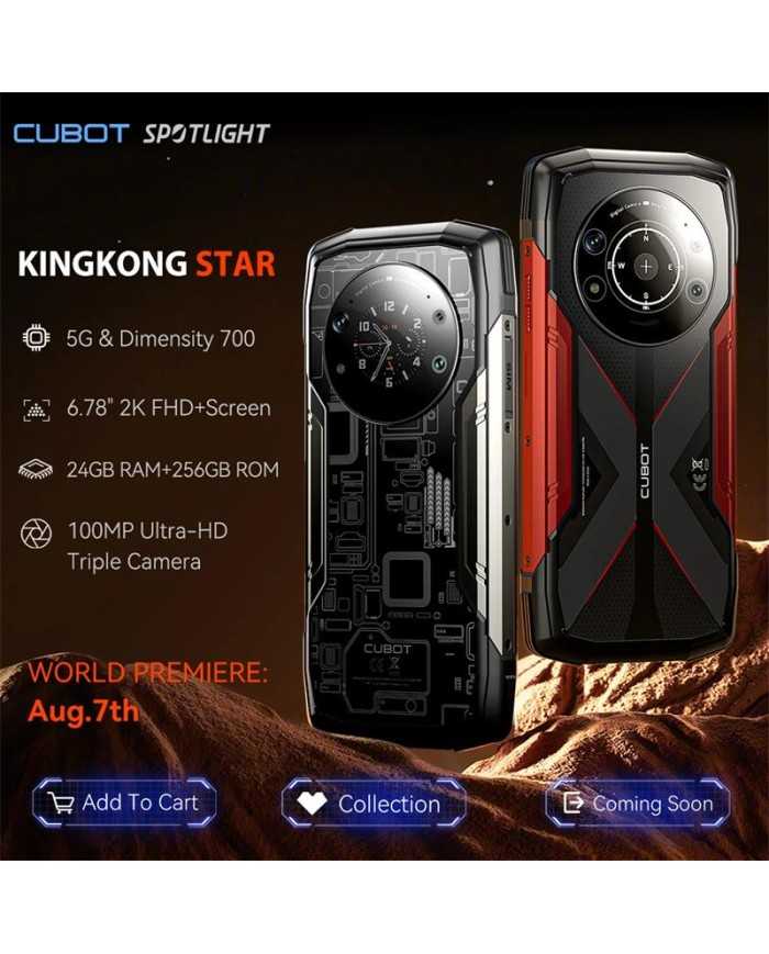COMANDERO PDA SMARTPHONE CUBOT KING KONG STAR 6.78 12G/256G/5G/NFC/RUGE R COMANDERO PDA SMARTPHONE CUBOT KING KONG STAR 6.78 12G/256G/5G/NFC/RUGE R