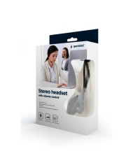 AURICULARES + MICROFONO GEMBIRD MHS-123 BLACK