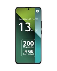 SMARTPHONE XIAOMI REDMI NOTE 13 PRO 6.67 FHD+ 8GB/256GB/200MP/NFC/5G BLACK SMARTPHONE XIAOMI REDMI NOTE 13 PRO 6.67 FHD+ 8GB/256GB/200MP/NFC/5G BLACK