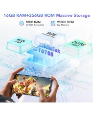 SMARTPHONE CUBOT P80 6.58 FHD+ 8GB/256GB/NFC/4G 48MPX 5200MAH BLUE SMARTPHONE CUBOT P80 6.58 FHD+ 8GB/256GB/NFC/4G 48MPX 5200MAH BLUE