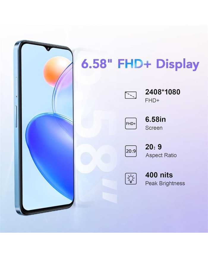 SMARTPHONE CUBOT P80 6.58 FHD+ 8GB/256GB/NFC/4G 48MPX 5200MAH BLUE SMARTPHONE CUBOT P80 6.58 FHD+ 8GB/256GB/NFC/4G 48MPX 5200MAH BLUE