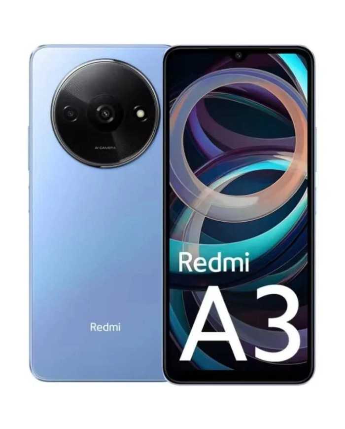 SMARTPHONE XIAOMI REDMI A3 6.71 HD+ MEDIATEK 3GB/64GB/8MPX/4G BLUE SMARTPHONE XIAOMI REDMI A3 6.71 HD+ MEDIATEK 3GB/64GB/8MPX/4G BLUE