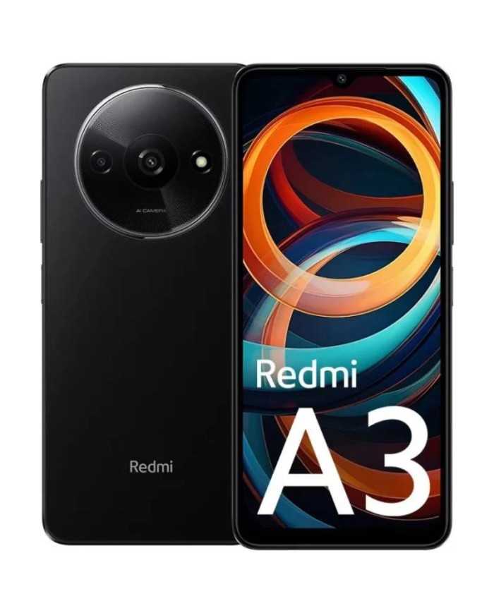 SMARTPHONE XIAOMI REDMI A3 6.71 HD+ HELIO G36 4GB/128GB/8MPX/4G BLACK SMARTPHONE XIAOMI REDMI A3 6.71 HD+ HELIO G36 4GB/128GB/8MPX/4G BLACK