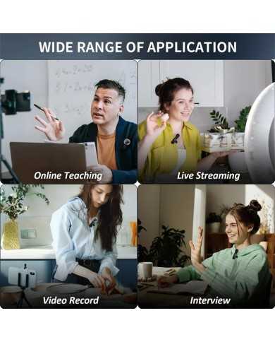 MICROFONO RECEPTOR ONEWAY USB C LAVALIER 2 MICROFONOS PINZA WIRELESS MICROFONO RECEPTOR ONEWAY USB C LAVALIER 2 MICROFONOS PINZA WIRELESS