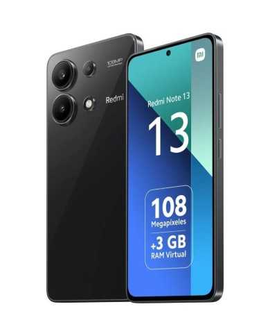 SMARTPHONE XIAOMI REDMI NOTE 13 6.67 FHD+ 6GB/128GB/108MP/NFC/4G BLACK