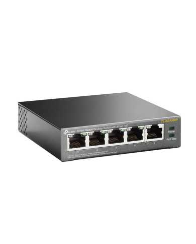 SWITCH TP-LINK GIGABIT 5 PUERTOS 4 POE TL-SG1005P