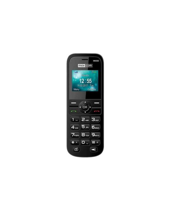 TELEFONO FIJO DEC MAXCOM MM35D SE 1.77 2G BLACK