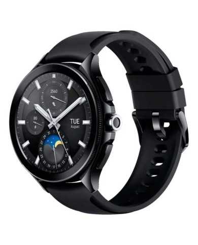 SMARTWATCH RELOJ XIAOMI WATCH 2 PRO BLACK CASE BLACK FLUOR STRAP
