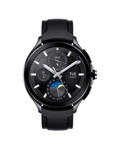SMARTWATCH RELOJ XIAOMI WATCH 2 PRO BLACK CASE BLACK FLUOR STRAP