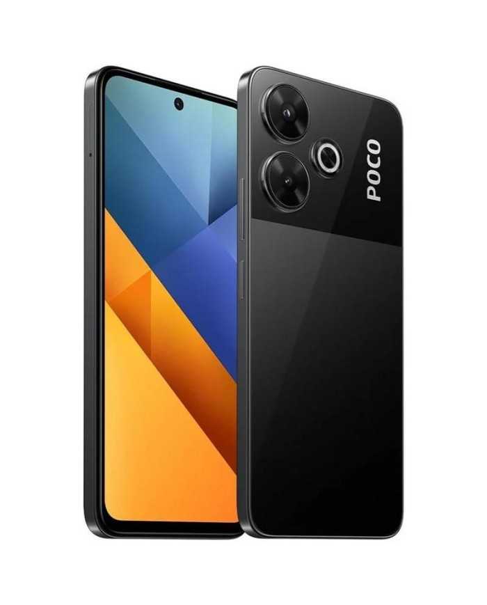 SMARTPHONE XIAOMI POCO M6 6.79 FHD+ HELIO G91 6GB/128GB/108MP/NFC/4G BLACK SMARTPHONE XIAOMI POCO M6 6.79 FHD+ HELIO G91 6GB/128GB/108MP/NFC/4G BLACK