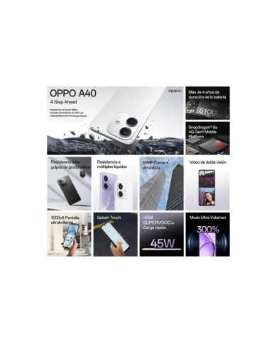 SMARTPHONE OPPO A40 6.67 8GB/256GB/50MPX/NFC/4G WHITE