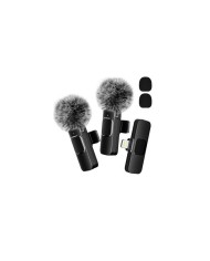 MICROFONO RECEPTOR ONEWAY LIGHTNING LAVALIER 2 MICROFONOS PINZA WIRELESS MICROFONO RECEPTOR ONEWAY LIGHTNING LAVALIER 2 MICROFONOS PINZA WIRELESS