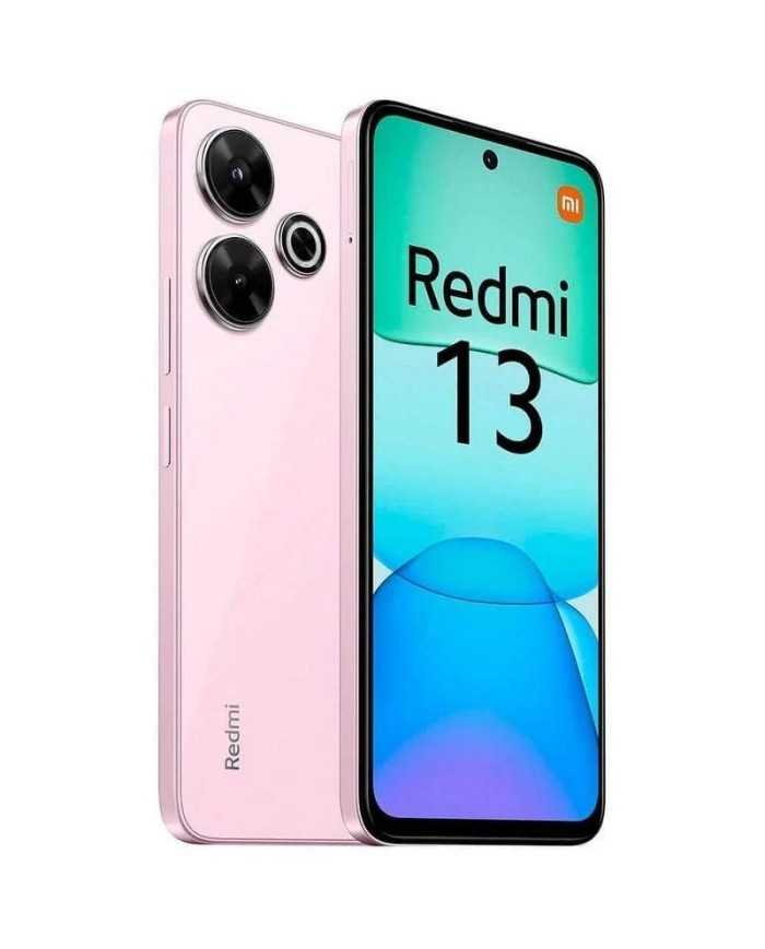 SMARTPHONE XIAOMI REDMI 13 6.79 6GB/128GB/108MP/NFC/4G PINK SMARTPHONE XIAOMI REDMI 13 6.79 6GB/128GB/108MP/NFC/4G PINK