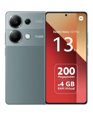SMARTPHONE XIAOMI REDMI NOTE 13 PRO 6.67 FHD+ 8GB/256GB/200MP/NFC/4G GREEN SMARTPHONE XIAOMI REDMI NOTE 13 PRO 6.67 FHD+ 8GB/256GB/200MP/NFC/4G GREEN
