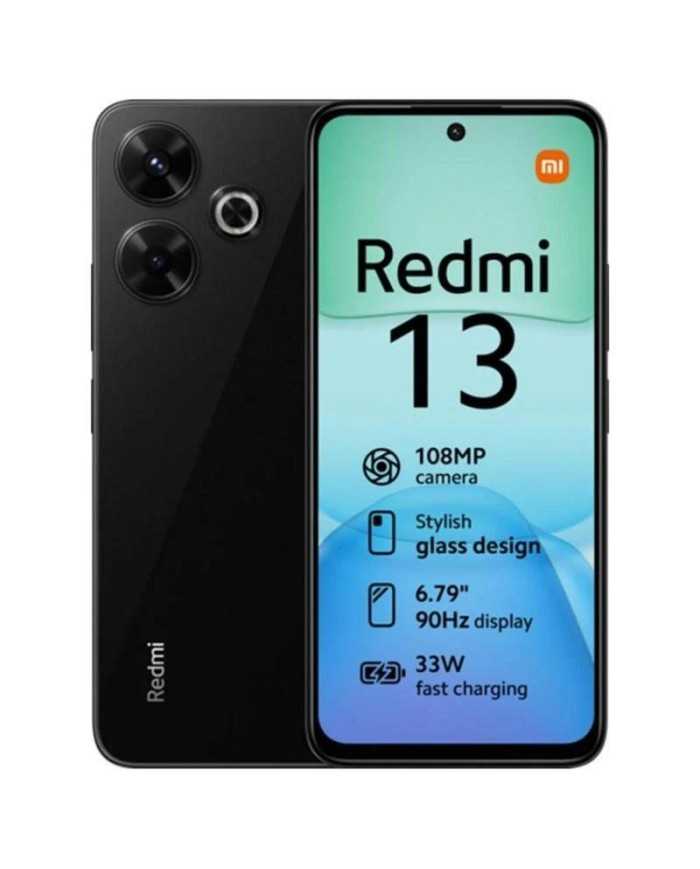 SMARTPHONE XIAOMI REDMI 13 6.79 6GB/128GB/108MP/NFC/4G BLACK SMARTPHONE XIAOMI REDMI 13 6.79 6GB/128GB/108MP/NFC/4G BLACK