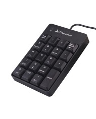 TECLADO NUMERICO PHOENIX KEYPAD USB 19 TECLAS BLACK