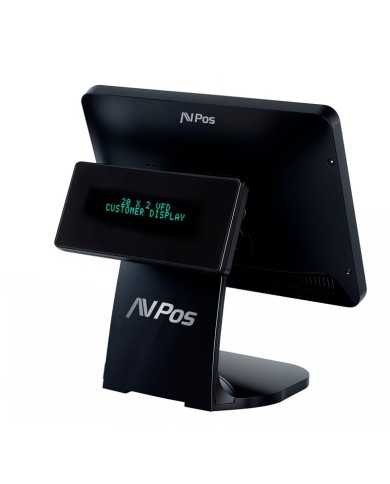 TPV AVPOS K5000 ALUMINIO 15 TACTIL INTEL N100/8GB/128GB/W11P/VISOR 3YR GAR TPV AVPOS K5000 ALUMINIO 15 TACTIL INTEL N100/8GB/128GB/W11P/VISOR 3YR GAR