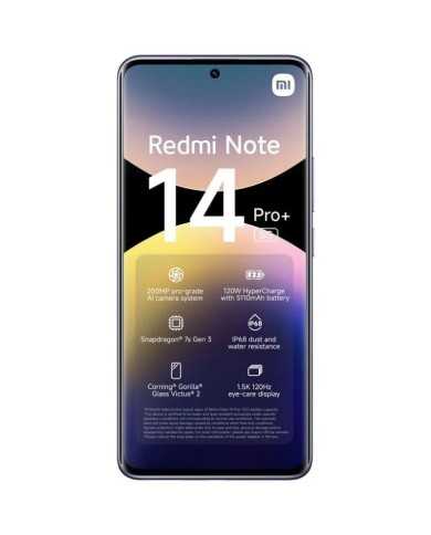 SMARTPHONE XIAOMI REDMI NOTE 14 PRO+ 6.67 8GB/256GB/200MP/NFC/5G PURPLE