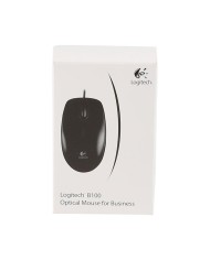 RATON LOGITECH B100 USB BLACK