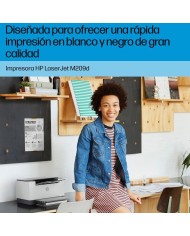 IMPRESORA HP LASER MONOCROMO LASERJET M209D DUPLEX WHITE