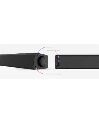 BARRA DE SONIDO CREATIVE STAGE SE MINI WIRELESS BT 5.3 AUX USB-C 24W BARRA DE SONIDO CREATIVE STAGE SE MINI WIRELESS BT 5.3 AUX USB-C 24W