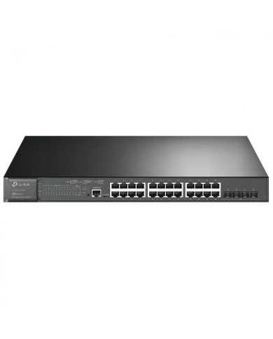 SWITCH TP-LINK 24 PUERTOS GIGABIT X4 SFP+ 10G X16 POE+ X8 POE++ L2+
