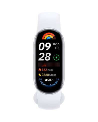 SMARTWATCH RELOJ XIAOMI MI SMARTBAND 9 BLUETOOTH SILVER SMARTWATCH RELOJ XIAOMI MI SMARTBAND 9 BLUETOOTH SILVER