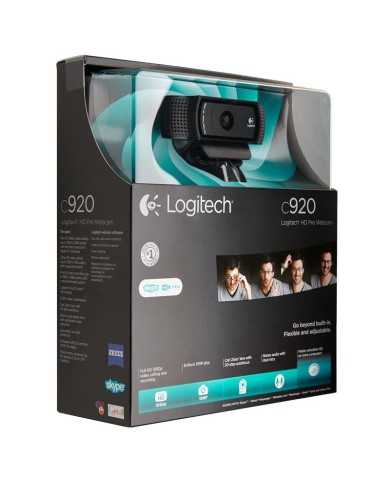 WEBCAM LOGITECH C920 FULL HD 15MP BLACK WEBCAM LOGITECH C920 FULL HD 15MP BLACK