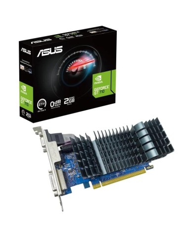 TARJETA DE VIDEO ASUS GT710 2GB VGA HDMI DVI GDDR5 LOW PROFILE TARJETA DE VIDEO ASUS GT710 2GB VGA HDMI DVI GDDR5 LOW PROFILE