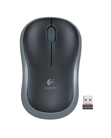 RATON LOGITECH M185 WIRELESS 1000DPI GREY RATON LOGITECH M185 WIRELESS 1000DPI GREY