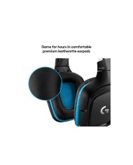 AURICULARES + MICROFONO LOGITECH GAMING G432 USB  DTS 7.1 BLACK/BLUE