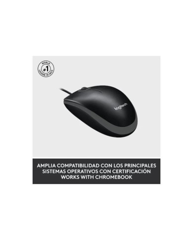 RATON LOGITECH M100 USB 1000DPI BLACK RATON LOGITECH M100 USB 1000DPI BLACK