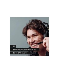 AURICULARES + MICROFONO LOGITECH GAMING A10 ASTRO JACK 3.5MM BLACK