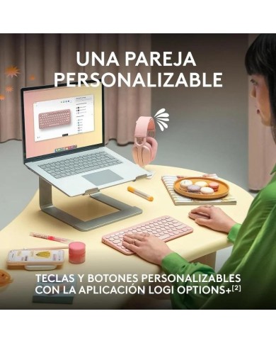 TECLADO + RATON LOGITECH PEBBLE 2 WIRELESS BLACK TECLADO + RATON LOGITECH PEBBLE 2 WIRELESS BLACK