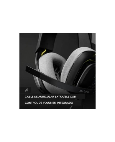AURICULARES + MICROFONO LOGITECH GAMING A10 ASTRO JACK 3.5MM BLACK AURICULARES + MICROFONO LOGITECH GAMING A10 ASTRO JACK 3.5MM BLACK