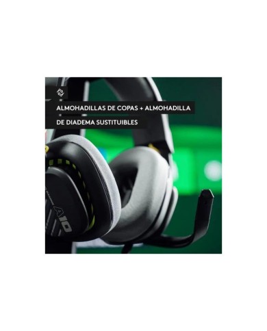 AURICULARES + MICROFONO LOGITECH GAMING A10 ASTRO JACK 3.5MM BLACK AURICULARES + MICROFONO LOGITECH GAMING A10 ASTRO JACK 3.5MM BLACK