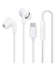AURICULARES + MICROFONO XIAOMI MI DUAL DRIVER EARPHONES USB-C WHITE