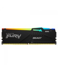 MEMORIA RAM 8GB KINGSTON DDR5 6000MHZ FURY BEAST CL36 135V RGB