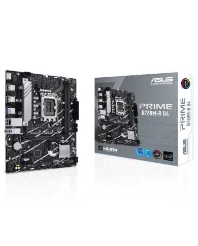 PLACA BASE ASUS PRIME B760M-R D4 MATX 2XDDR4 HDMI PLACA BASE ASUS PRIME B760M-R D4 MATX 2XDDR4 HDMI