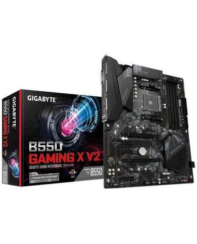 PLACA BASE GIGABYTE GA-B550M-GAMING X V2 AM4 AMD ATX 4XDDR4 HDMI + DVI