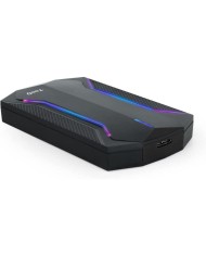 CAJA EXTERNA TOOQ  GAMING 2.5 SSD SATA USB RGB BLACK
