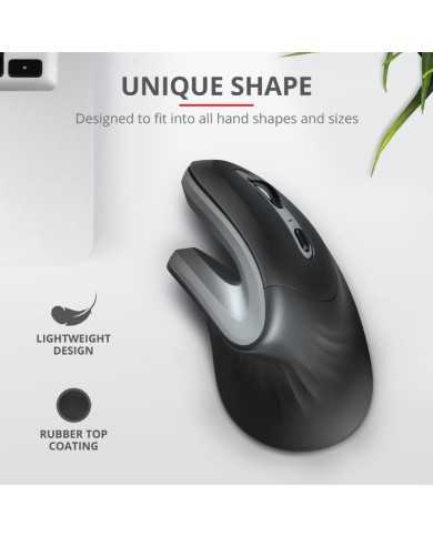 RATON TRUST VERRO WIRELESS ERGONOMIC RATON TRUST VERRO WIRELESS ERGONOMIC