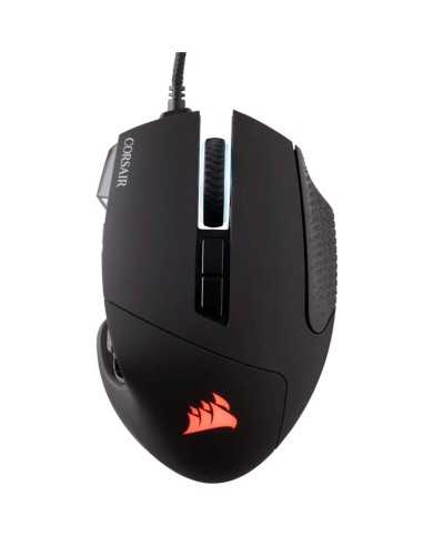 RATON GAMING CORSAIR SCIMITAR ELITE RGB USB 16K DPI BLACK